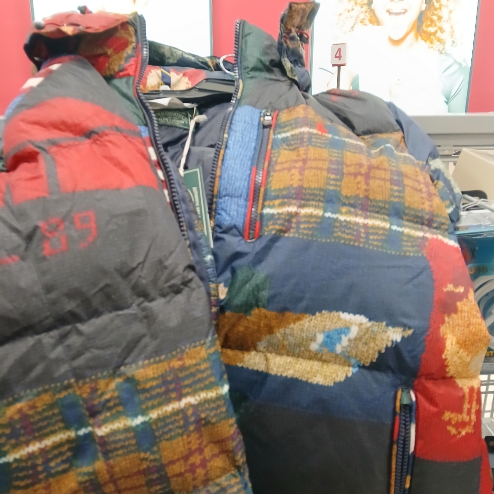 Polo by Ralph Lauren Multicolor Puffer Jacket